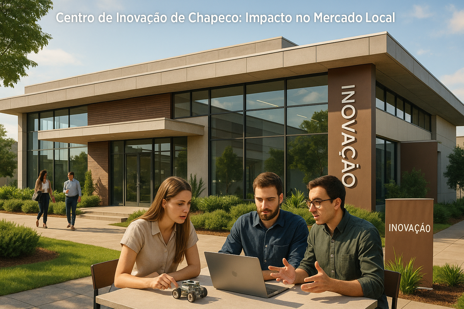 Imagem criada com IA do Centro de Inovação de Chapecó